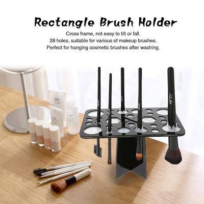 Makeup Brush Drying Storage Rack_0