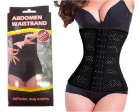 Abdomen Waistband Shaper - Xtra Large / Black_2