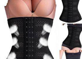 Abdomen Waistband Shaper - Xtra Large / Black_1